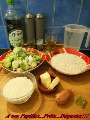 Risotto aux poireaux
